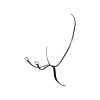 MARTINGALA A COLLIER IN CUOIO BL