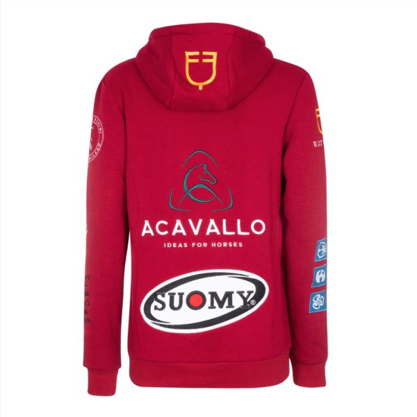 FELPA DONNA CON PATCHES MULTILOGO R 1