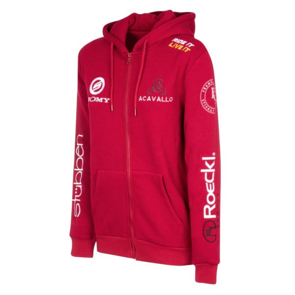 FELPA DONNA CON PATCHES MULTILOGO R 2