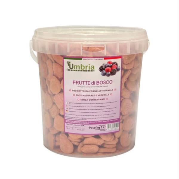 BISCOTTI 3 KG UMBRIA EQUITAZIONE FRUTTI DI BOSCO