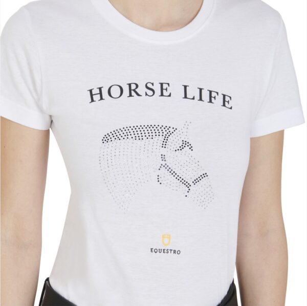 T-SHIRT DONNA HORSE LIFE W 1