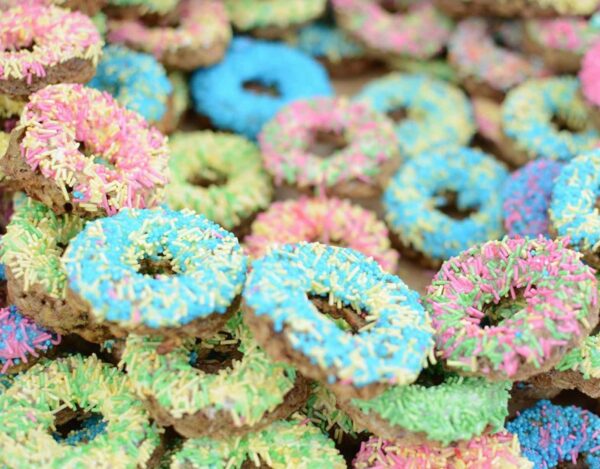 DONUTS CON ZUCCHERINI